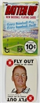 1968 Topps “Batter Up” Game Complete Set of 33 with Orignal Box