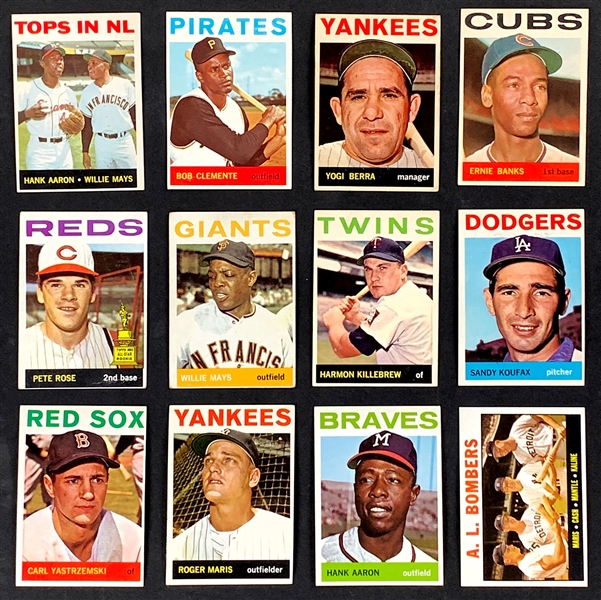 1964 Topps Baseball Complete Set (587)