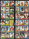 1965 Topps Baseball Complete Set (598) with 14 PSA and SGC Graded Cards