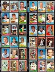 1965 Topps Baseball Complete Set (598) with 14 PSA and SGC Graded Cards