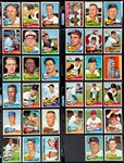 1965 Topps Baseball Complete Set (598) with 14 PSA and SGC Graded Cards