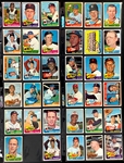 1965 Topps Baseball Complete Set (598) with 14 PSA and SGC Graded Cards