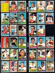 1965 Topps Baseball Complete Set (598) with 14 PSA and SGC Graded Cards