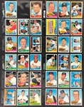 1965 Topps Baseball Complete Set (598) with 14 PSA and SGC Graded Cards
