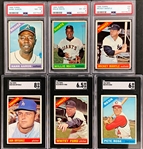1966 Topps Baseball High Grade Complete Set (598) Including PSA and SGC-Graded Cards (32)