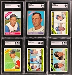 1966 Topps Baseball High Grade Complete Set (598) Including PSA and SGC-Graded Cards (32)