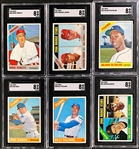 1966 Topps Baseball High Grade Complete Set (598) Including PSA and SGC-Graded Cards (32)