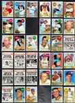 1969 Topps Baseball Complete Set (664) Incl. #260 Reggie Jackson PSA EX-MT 6