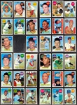 1969 Topps Baseball Complete Set (664) Incl. #260 Reggie Jackson PSA EX-MT 6