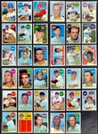 1969 Topps Baseball Complete Set (664) Incl. #260 Reggie Jackson PSA EX-MT 6