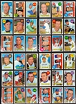 1969 Topps Baseball Complete Set (664) Incl. #260 Reggie Jackson PSA EX-MT 6