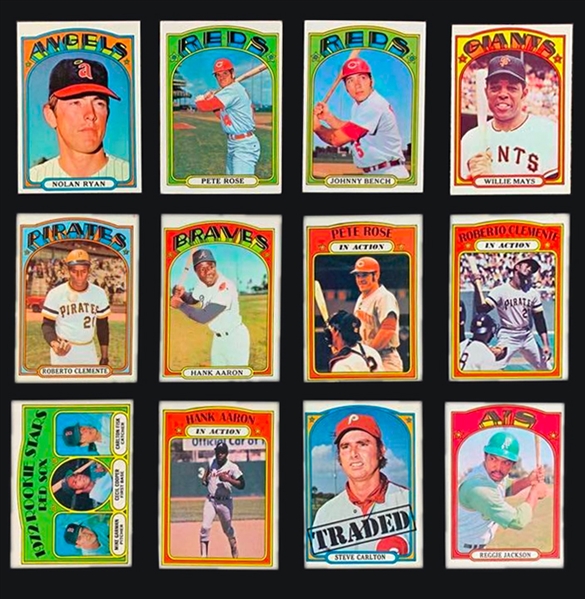 1972 Topps Baseball Complete Set (787)