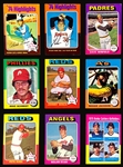 1975 Topps Baseball Complete Set (660)