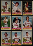 1976 Topps Baseball Complete Set (660) Incl. #330 Nolan Ryan SGC NM-MT 8 & #550 Hank Aaron SGC NM 7