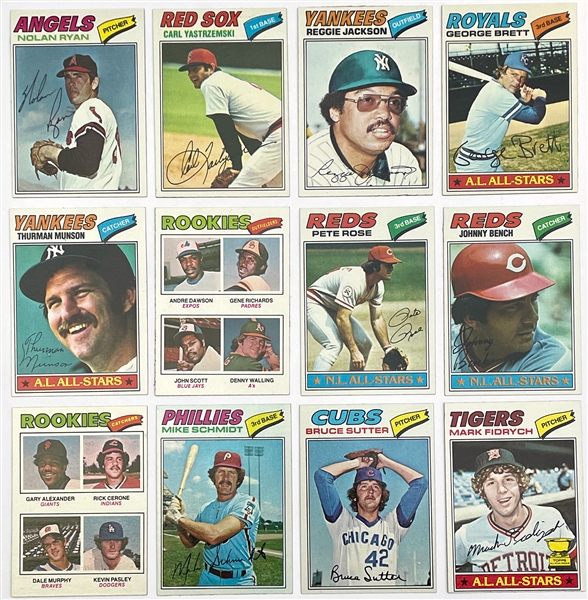 1977 Topps Baseball Complete Set (660)