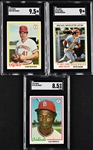 1978 Topps Baseball Complete Set (726) #5 Pete Rose Record Breaker SGC MINT 9, #170 Lou Brock SGC NM-MT+ 8.5 and #450 Tom Seaver SGC MINT+ 9.5