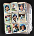 1978 Topps Baseball Complete Set (726) #5 Pete Rose Record Breaker SGC MINT 9, #170 Lou Brock SGC NM-MT+ 8.5 and #450 Tom Seaver SGC MINT+ 9.5