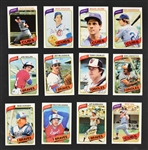 1980 Topps Baseball Complete Set (726) Incl. #482 Rickey Henderson Rookie PSA NM 7
