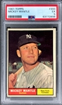 1961 Topps #300 Mickey Mantle PSA EX 5