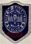 Elvis Presley Official Police Uniform Patches from Memphis, Savannah and Charlotte – Given to His Nurse Letetia “Tish” Henley and Featured in Her Book
