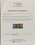 Elvis Presley Official Police Uniform Patches from Memphis, Savannah and Charlotte – Given to His Nurse Letetia “Tish” Henley and Featured in Her Book