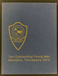 1970 Jaycees Ten Outstanding Young Men of America Program Featuring Elvis Presley