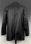 Elvis Presley Owned Argentinian Black Leather Jacket from The Leather Shop Given to His Cousin Patsy Presley