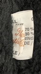 Elvis Presley Owned Argentinian Black Leather Jacket from The Leather Shop Given to His Cousin Patsy Presley