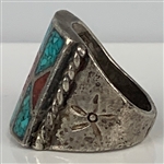 Elvis Presley Owned Sterling Silver and Turquoise Ring Given to His Cousin Patsy Presley