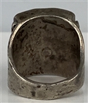 Elvis Presley Owned Sterling Silver and Turquoise Ring Given to His Cousin Patsy Presley