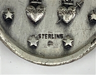 Elvis Presley Owned Virgin Mary Miraculous Medal Sterling Silver Necklace Given to His Cousin Patsy Presley