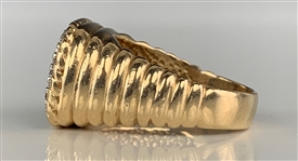 Elvis Presley Owned 22-Diamond and Gold Ring Gifted to J.D. Sumner - Former Mike Moon Collection - with LOA from Graceland Authenticated