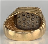 Elvis Presley Owned 22-Diamond and Gold Ring Gifted to J.D. Sumner - Former Mike Moon Collection - with LOA from Graceland Authenticated