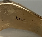 Elvis Presley Owned 14K Gold Diamond and Black Star Sapphire Ring Given to His Girlfriend Sheila Ryan
