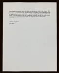 Elvis Presley Signed 1970 Souvenir Concert Menu from Las Vegas International Hotel