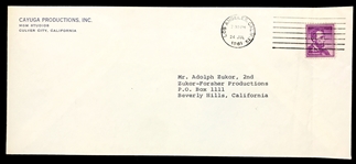 Rod Serling Signed 1961 Letter on <em>Twilight Zone</em> Letterhead in Which He References the Show and His Role as Host!