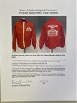 WS “Fluke” Holland Owned  “Johnny Cash Show 1981 Silver Jubilee” Wembley Stadium Tour Jacket 