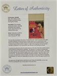 1957 <em>Jailhouse Rock</em> Window Card Movie Poster - Starring Elvis Presley – with Graceland Authenticated LOA