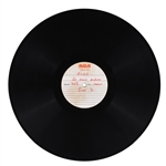 Pair of RCA Nashville Double-Sided 33 1/3 RPM Acetates with Sides 1, 2, 7 and 8 of Elvis Presley’s 1970 Album <em>Worldwide 50 Gold Award Hits Vol. 1</em> Plus RCA Sequence Sheets for the Album