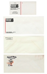 Incredible Collection of Elvis Presley Stationery from His Career Including Pictorial Letterhead and Others (13 Pristine Pieces) with LOA from Graceland Authenticated