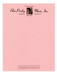 Incredible Collection of Elvis Presley Stationery from His Career Including Pictorial Letterhead and Others (13 Pristine Pieces) with LOA from Graceland Authenticated