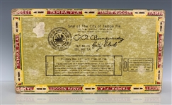 Elvis Presley Owned “Tampa Nugget” Cigar Box Used in One of His Cars - Former Mike Moon Collection