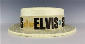 1970s Elvis Presley Hilton Summer Festival “Straw Hat”