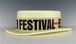 1970's Elvis Presley Hilton Summer Festival “Straw Hat”
