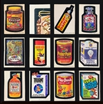1973-74 Wacky Packages Collection of 62 with Series 6 Complete Set