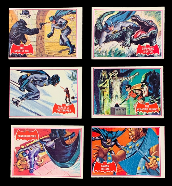 1966 Topps Batman Red Bat Complete Set (44)