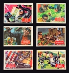High Grade 1966 A&BC Gum Batman Black Bat Complete Set (55) and 1966 A&BC Gum Batman Red Bat Complete Set (44)
