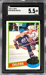 1980 Topps Hockey #250 Wayne Gretzky SGC EX+ 5.5