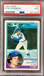 1983 Topps #83 Ryne Sandberg Rookie Card PSA MINT 9