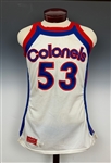 1974-76 Artis Gilmore Kentucky Colonels Game Worn Jersey - Worn in 1975 ABA Championship Finals - Graded A10 by MEARS!